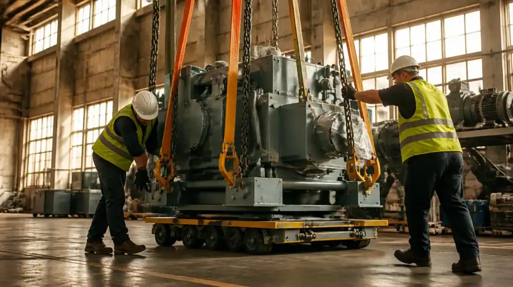 Moving Heavy Machinery And Plant Equipment The Right Way