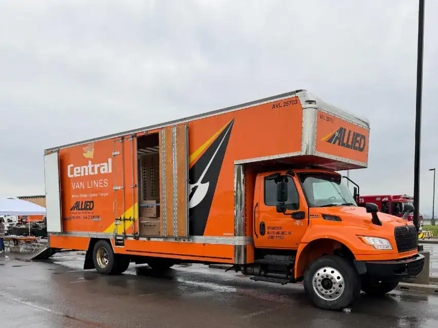 Central Van Lines moving truck