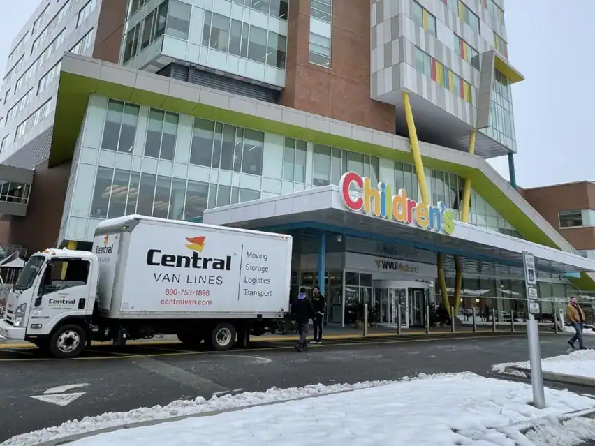 Central Van Lines coordinating a relocation program